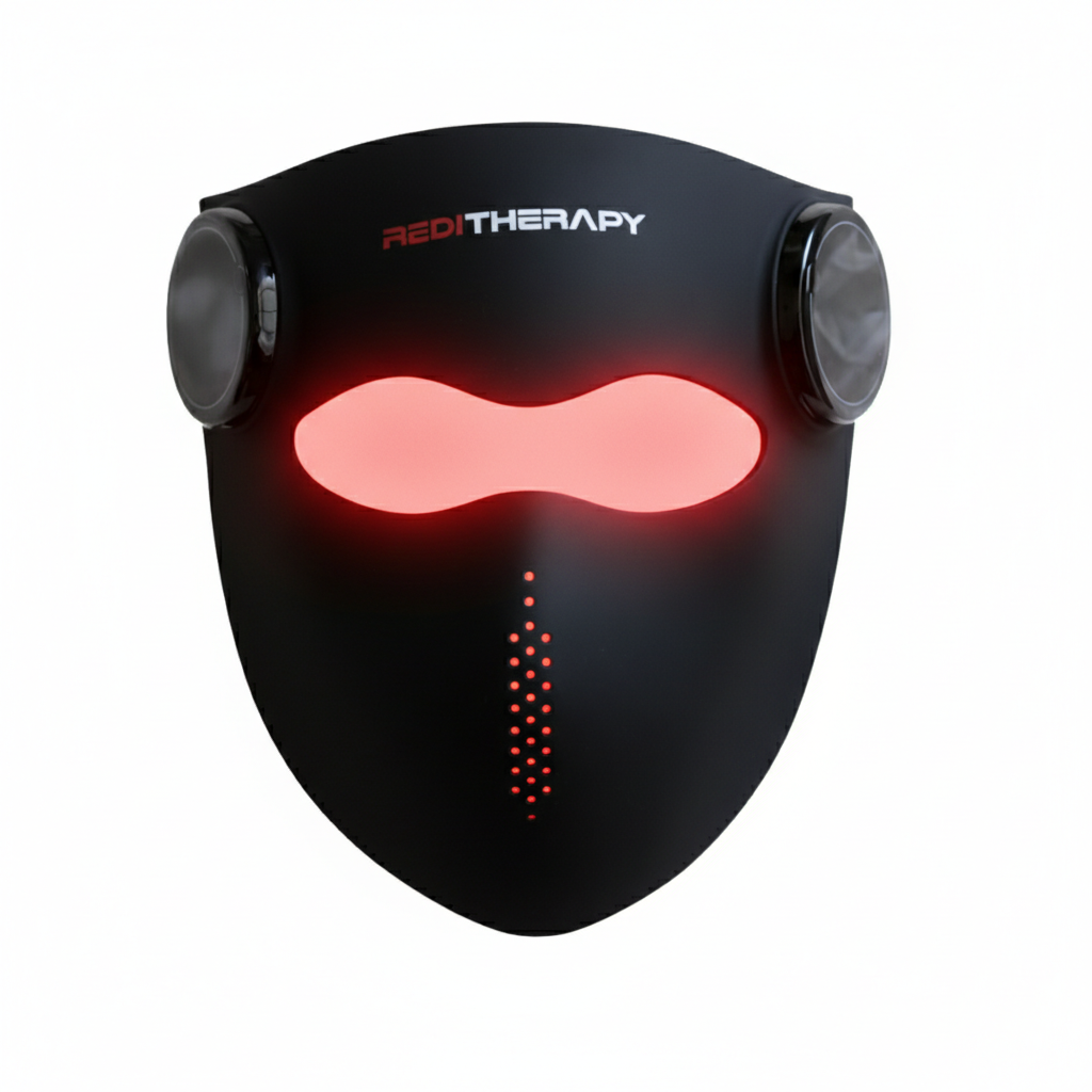 Red Light Therapy Face Mask - Battery Powered