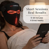 Red Light Therapy Face Mask - Battery Powered